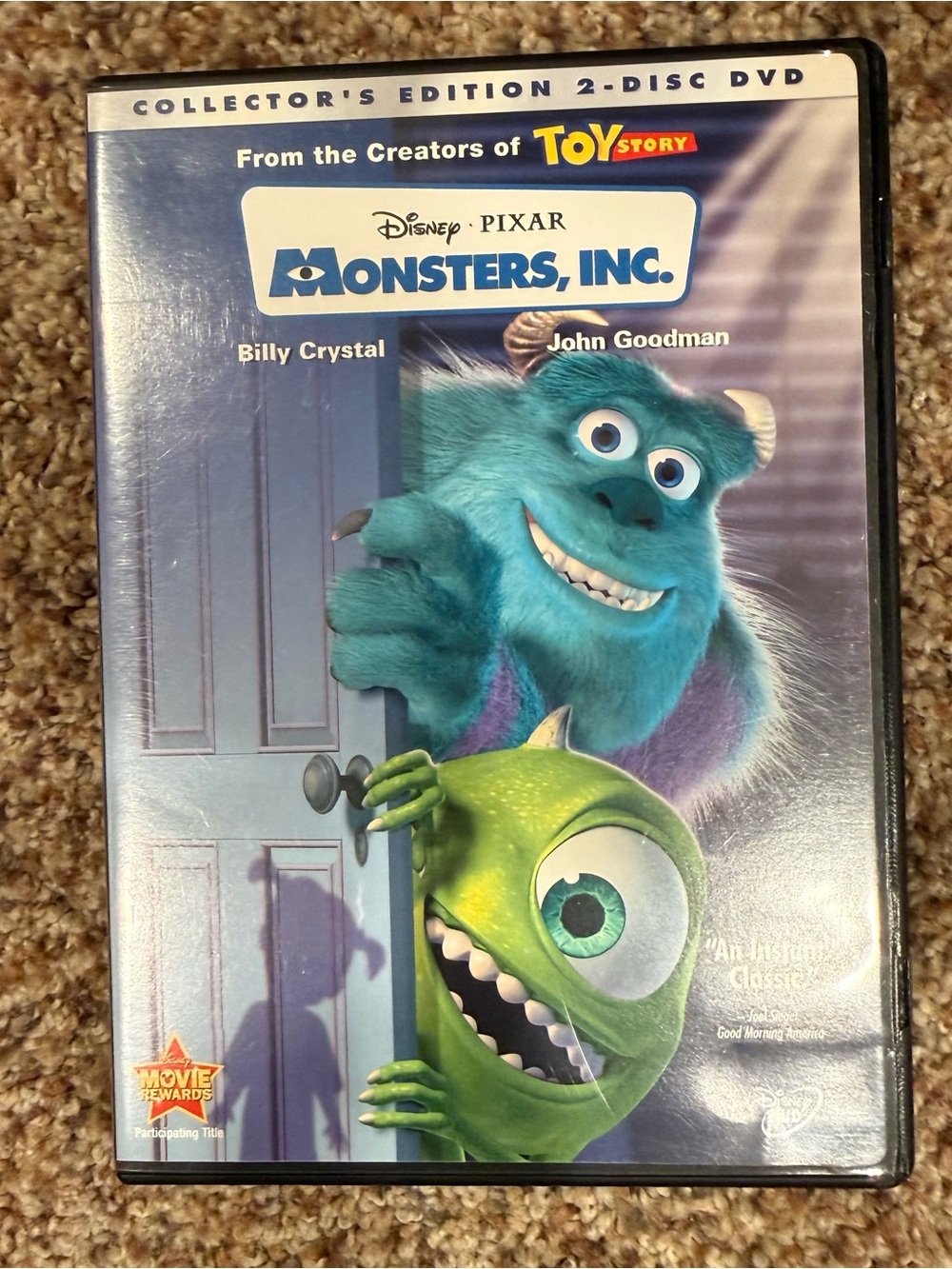 Monsters, Inc. DVD